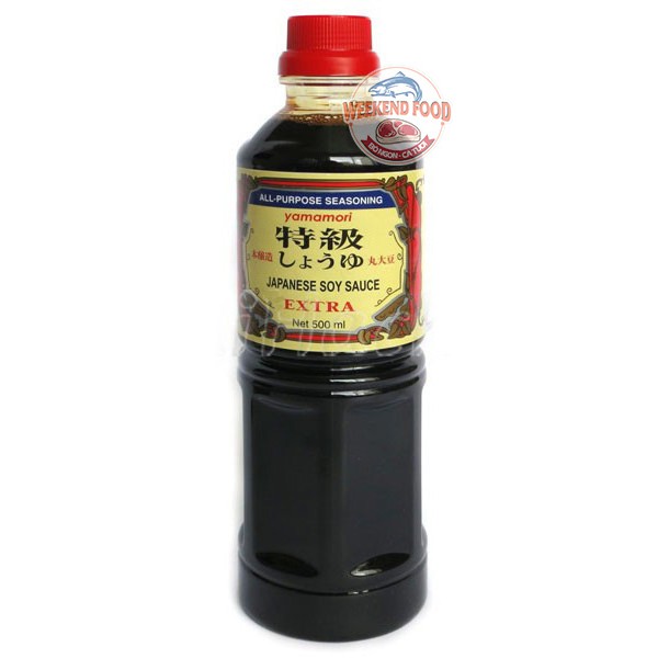 [Hàng thông dụng] Nước tương màu nhạt usukuchi (YAMAMORI) - 500ml