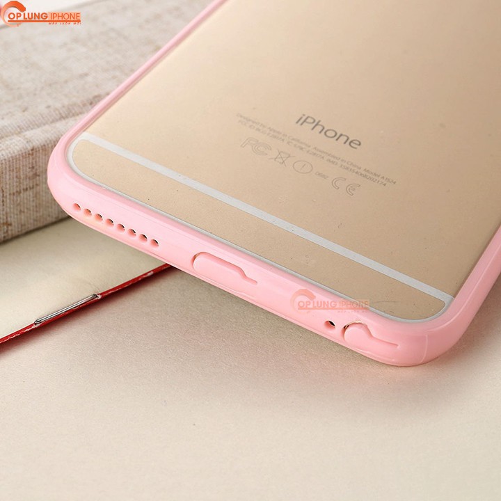 Ốp lưng iphone TRƠN CHỐNG Ố 4 MÀU iPhone 6/6plus/6s/6s plus/7/7plus/8/8plus/x/xs/xs max/11/11 pro/11 promax | BigBuy360 - bigbuy360.vn