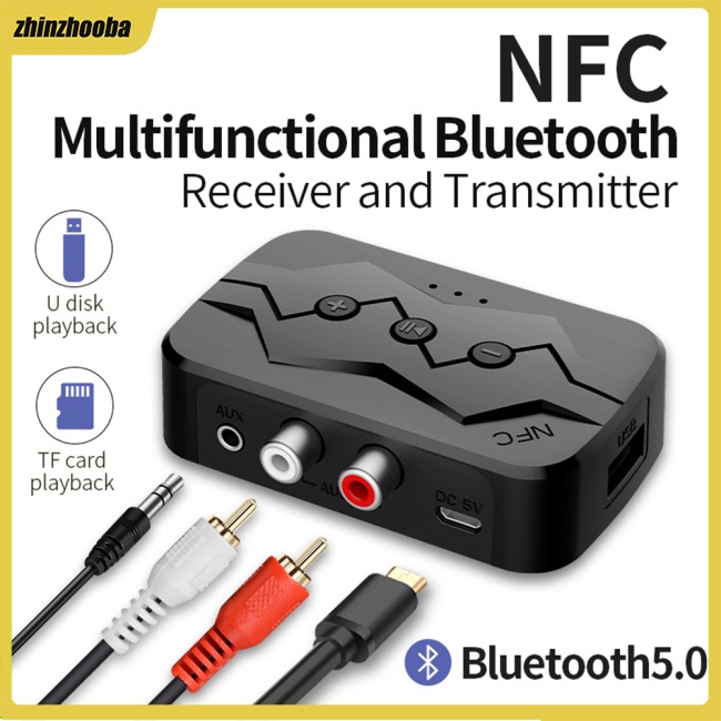 Bộ Thu Phát Bluetooth 5.0 NFC Hỗ Trợ Thẻ Nhớ Tf