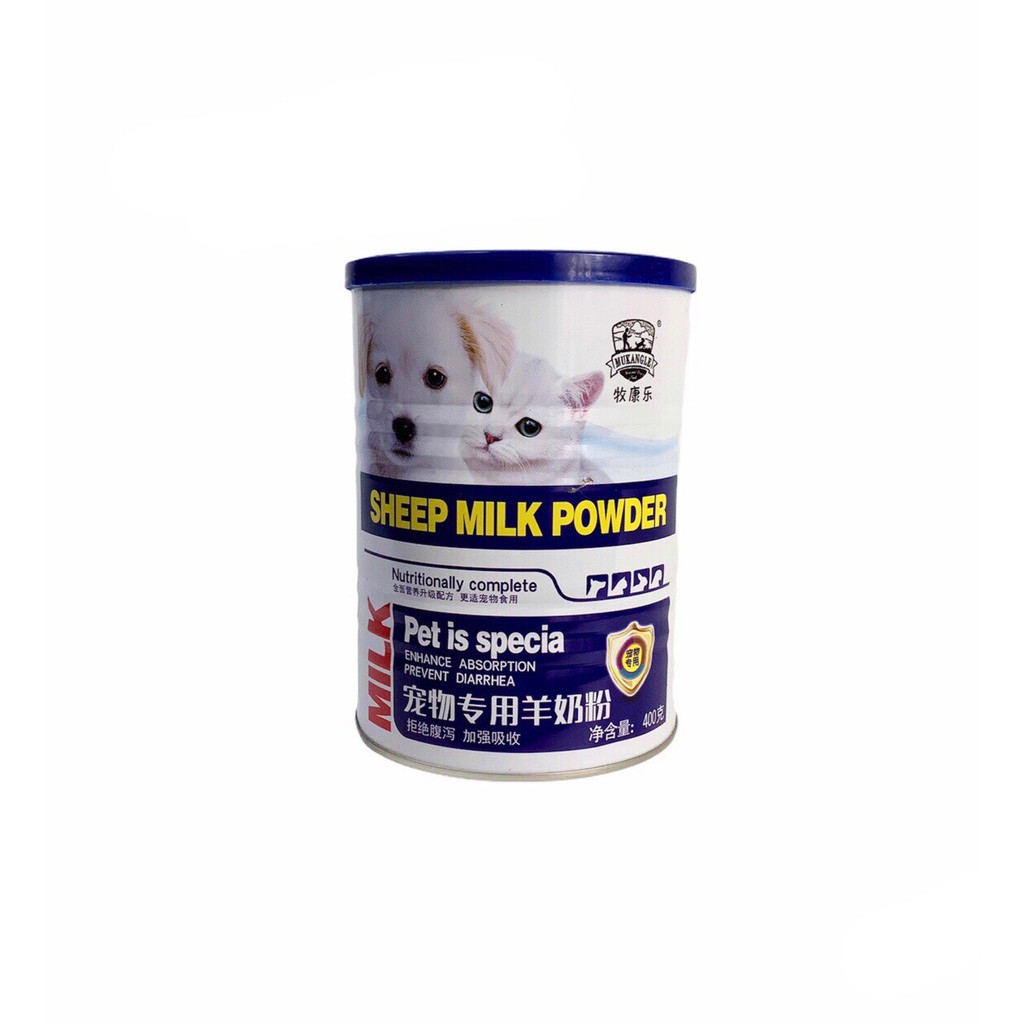 Sữa dê Sheep Milk Powder cho chó mèo 400g