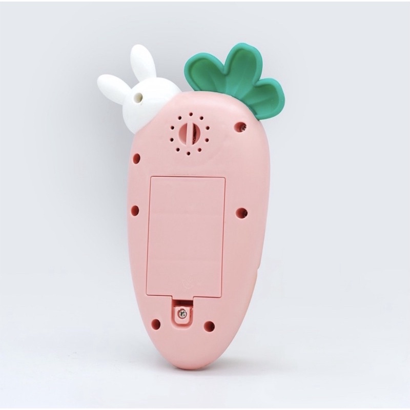 Điện thoại đồ chơi con ong - cà rốt thỏ biết hát phát triển trí tuệ cho bé
