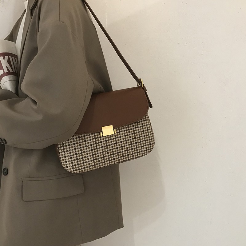 [SALE] TÚI XÁCH/ĐEO VAI KẺ VINTAGE XINH XINH