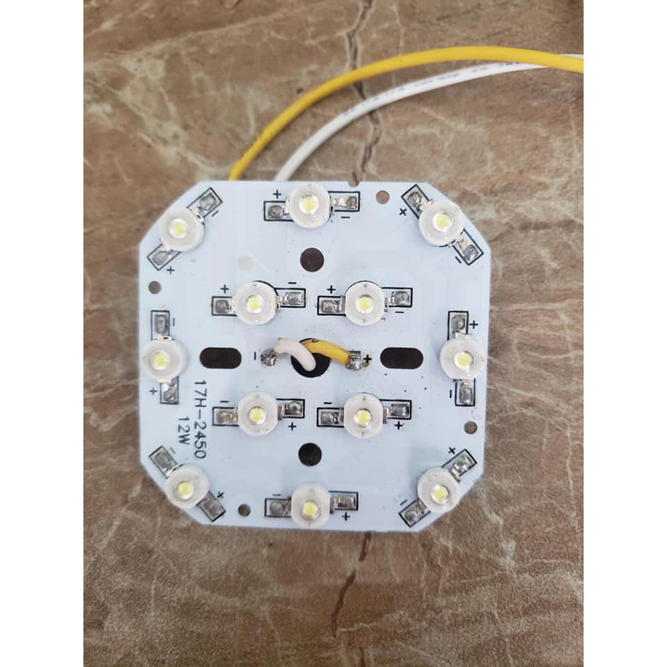 Mạch led tròn 78mm hàn sẳn 12w 15w mạch thủy sinh