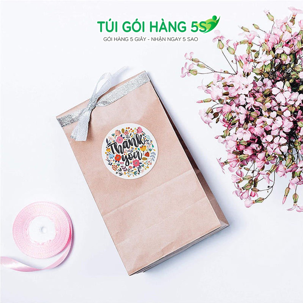 Tem Nhãn Dán Sticker, Miếng Dán Decal Thank You 500 cái/1 cuộn