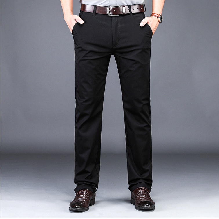 Quần Dài Ống Rộng Nam Maxtino. Quần Kaki Co Giãn Form Suông Đứng - Chất Mềm mịn Chống Nhăn 2 Lớp.
