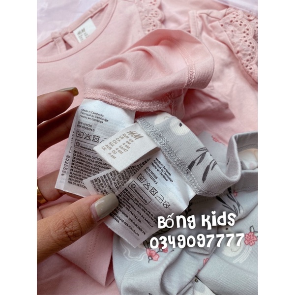 Bộ Legging Hè Bé Gái Thun Cotton HaM(kèm turban)