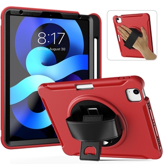 Bao Da Máy Tính Bảng Có Giá Đỡ Xoay 360 Độ Chống Vỡ Kèm Ngăn Đựng Bút Cho iPad Air 4 10.9 inch 2020 iPad Pro 11