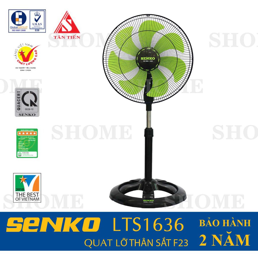 COMBO 2 CÂY Quạt lỡ SENKO LTS1636 bảo hành 24 tháng chính hãng