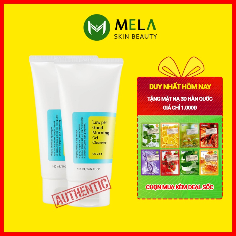 [Mẫu Mới] Sữa Rửa Mặt Cosrx Low pH Good Morning Gel Cleanser 150ml