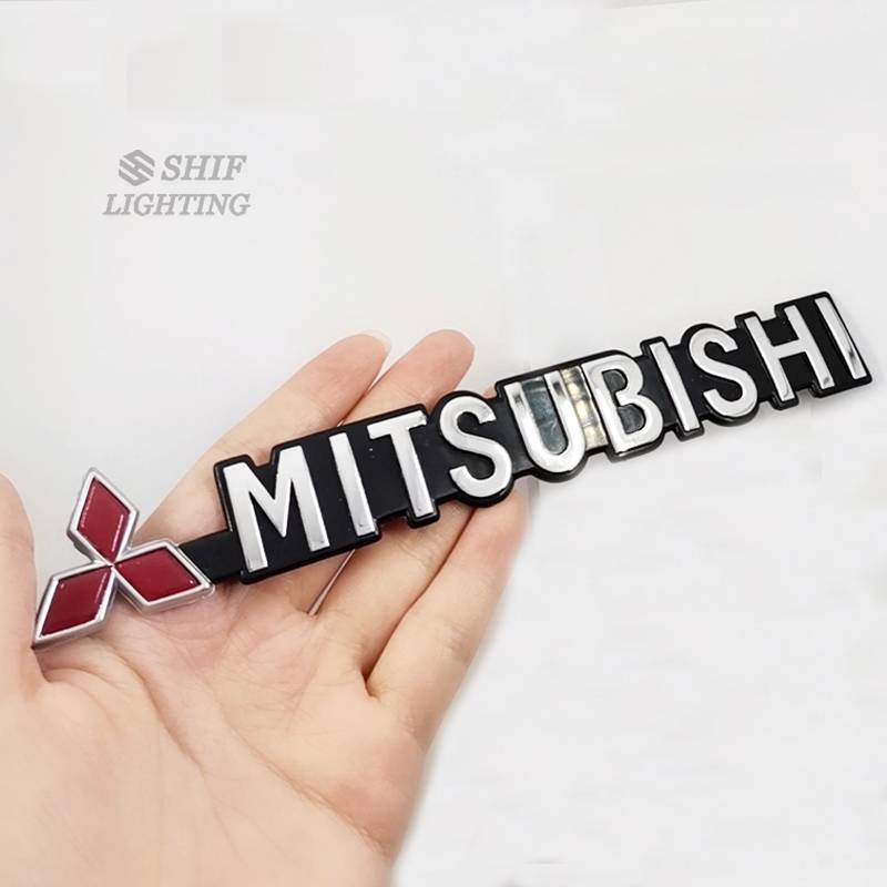 1 Logo Dán Trang Trí Cho Xe Mitsubishi
