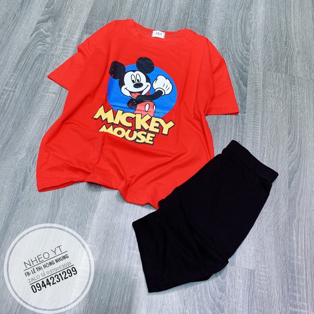 Bộ micky đỏ