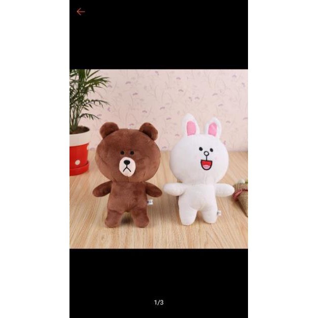 ( Ảnh thật 100%) Gấu bông Thỏ cony 40cm đáng yêu ngộ nghĩnh - Riostore