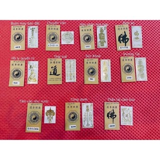 combo 4 miếng dán điện thoại phong thuỷ 80k