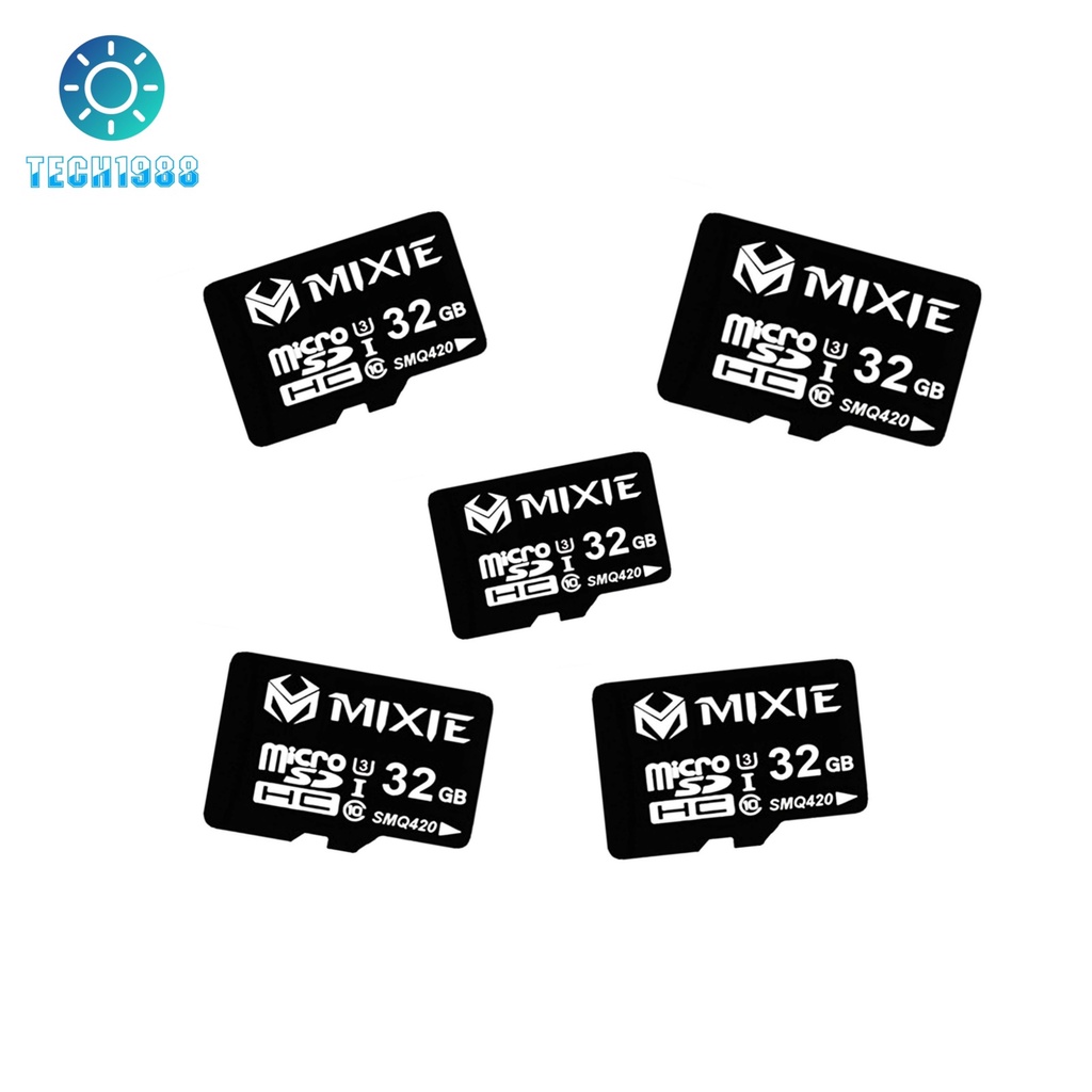 COMBO 5 THẺ NHỚ MIXIE 32GB U3 MICRO TF TỐC ĐỘ GHI 70M/S