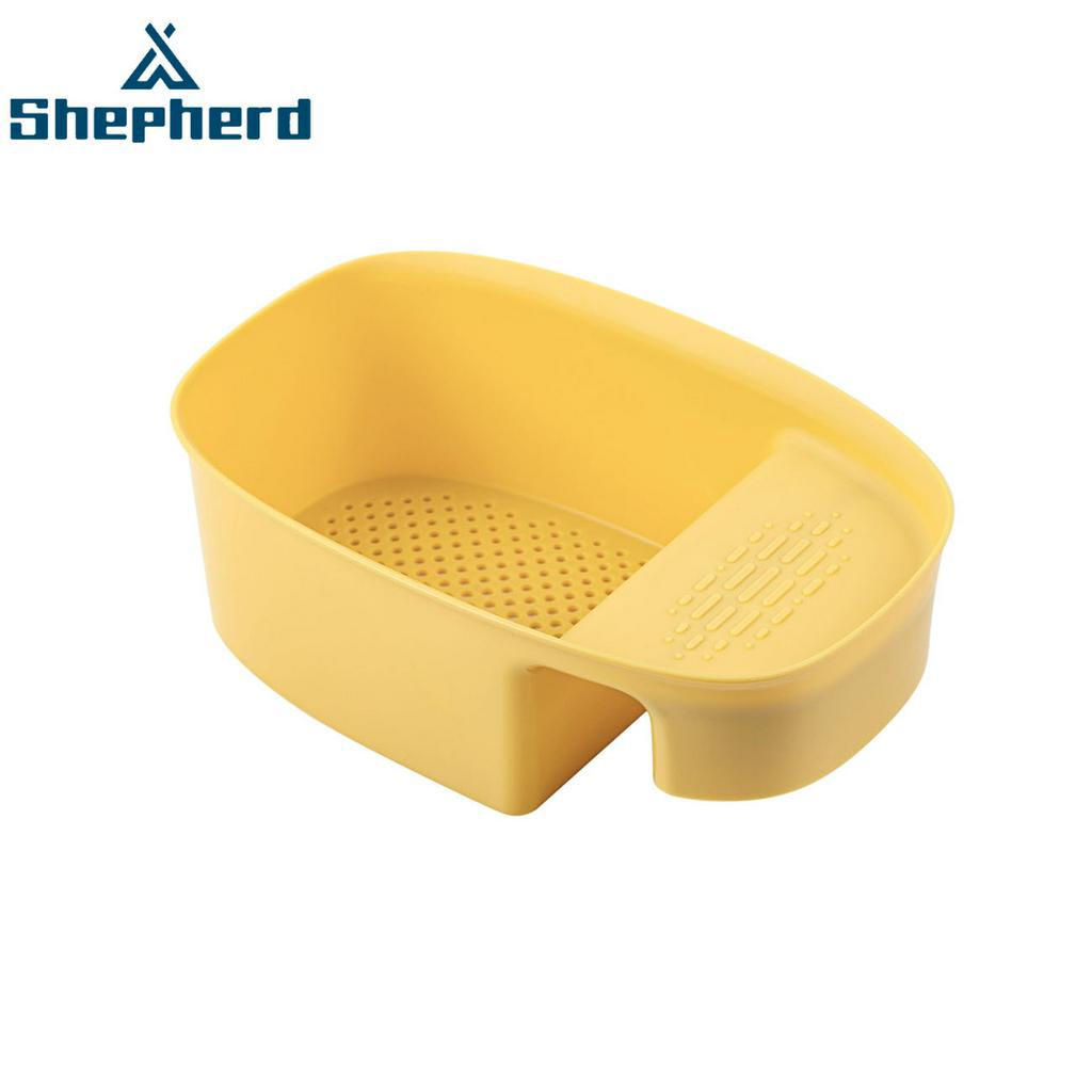 Giá đỡ shepherd gắn bồn rửa chén dùng để đựng thức ăn thừa có lỗ thoát nước bằng nhựa PP
