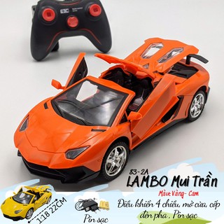 Xe điều khiển từ xa đóng mở cửa, có đèn pha siêu sang