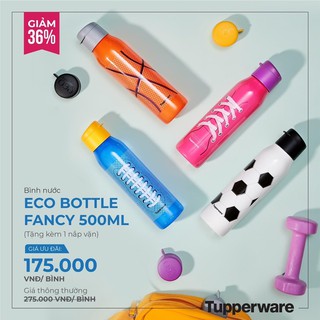 Tupperware - Bình Fancy 500ml - freeship + quà tặng
