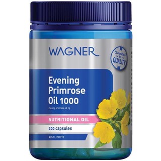 [Date 2023] Hoa Anh Thảo Wagner Evening Primrose Oil 1000mg chai 200 viên