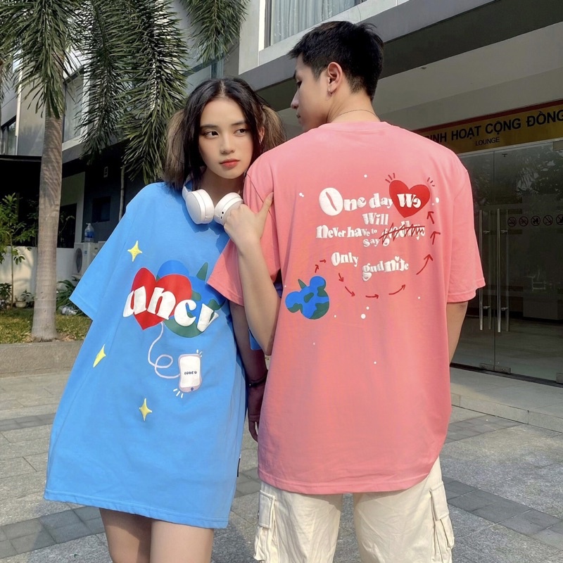 Áo Thun Uncover Love Phone Màu Xanh | BigBuy360 - bigbuy360.vn