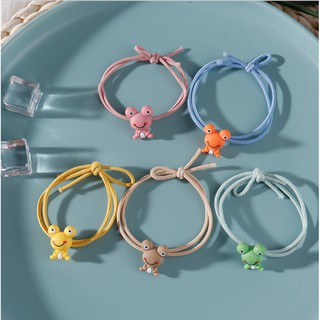 Thun buộc tóc chun buộc tóc ếch ốp mắt to cute