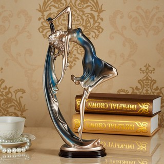 Tượng thiếu nữ múa bale Decor phong cách BẮC ÂU
