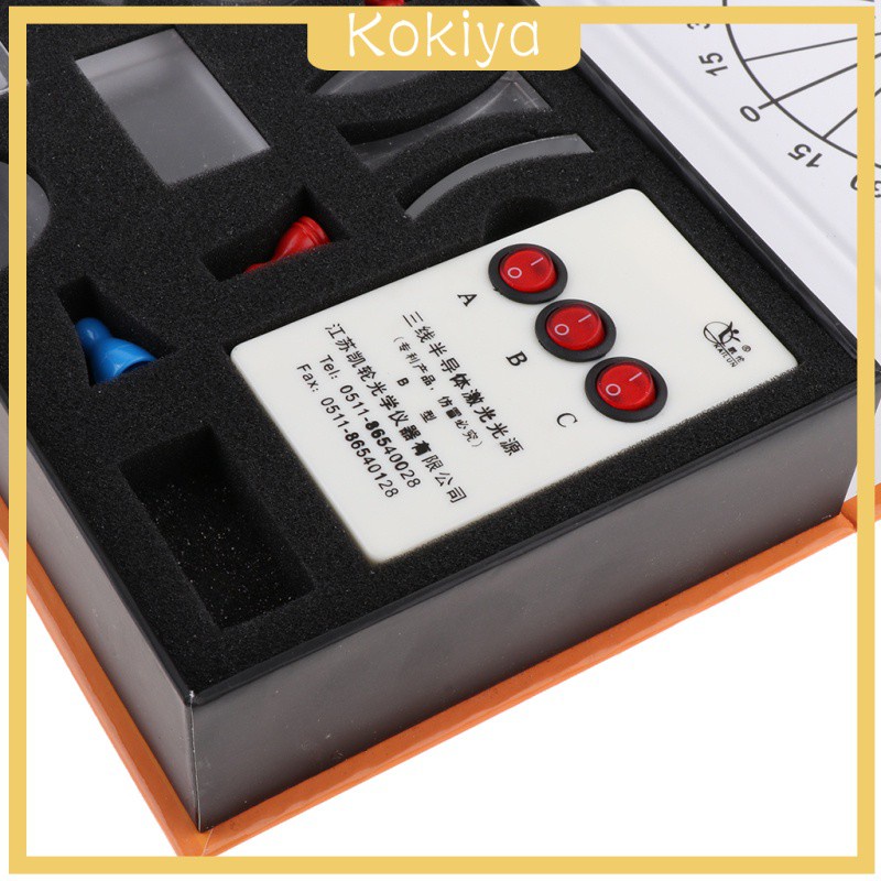 Bộ Dụng Cụ Thí Nghiệm Khoa Học Gồm Ống Kính Quang Học Và Đèn Laser