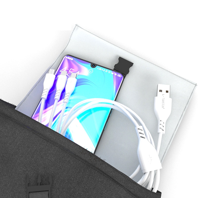 Dây Sạc ĐT 3 Đầu 5A Tianston S13