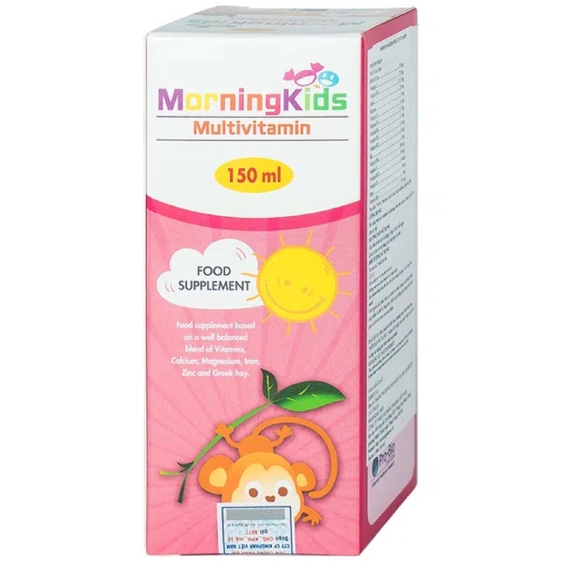 Siro Bổ Sung Vitamin Cho Trẻ Morningkids Multivitamin 125ml - TP045