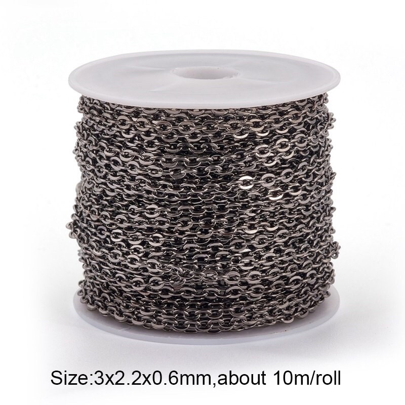 Cuộn 10m Dây Hợp Kim Mạ Màu Bạc Trắng 925 Làm Trang Sức Handmade - Trường Thịnh Sài Gòn
