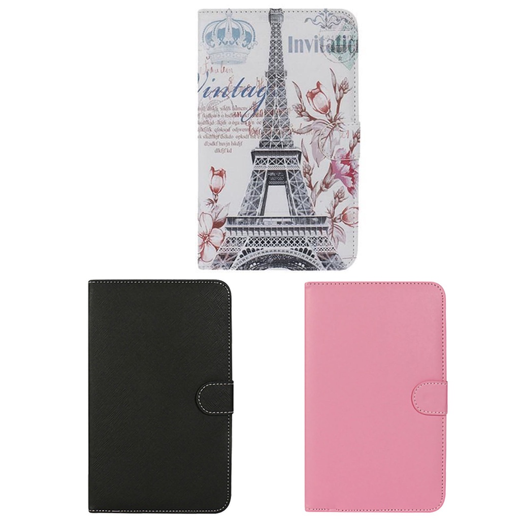 Bộ bàn phím và chuột có dây Type-C/Micro-Usb nhỏ gọn kèm bao da cho máy tính bảng/điện thoại di động