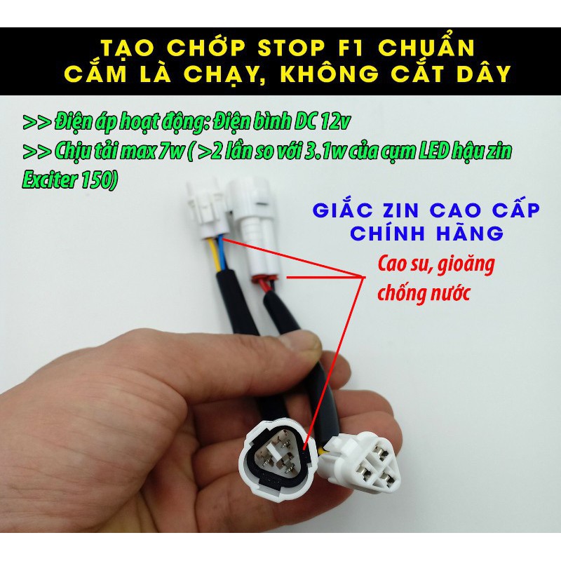 MẠCH CHỚP STOP F1 CHO EXCITER 150 - 4 CHẾ ĐỘ