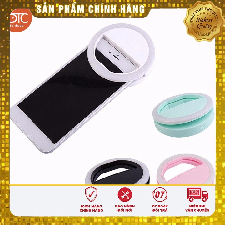 Đèn led tròn hỗ trợ chụp ảnh cho điện thoại dạng kẹp Selfie Ring Light