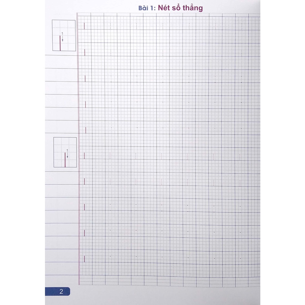 Sách Bước Đầu Học Viết - Tập Viết Các Nét Cơ Bản