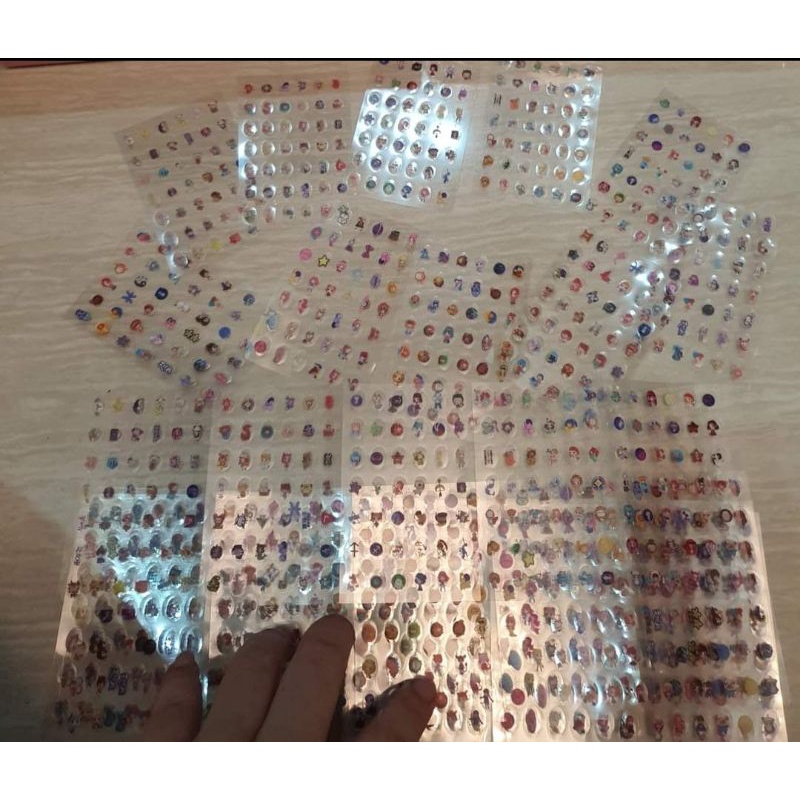 Nail Sicker dán móng tay cho bé  topic mẫu 2D