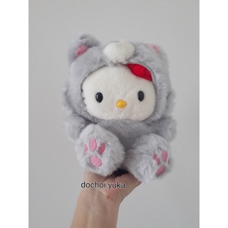 Gấu bông Hello Kitty cosplay cáo