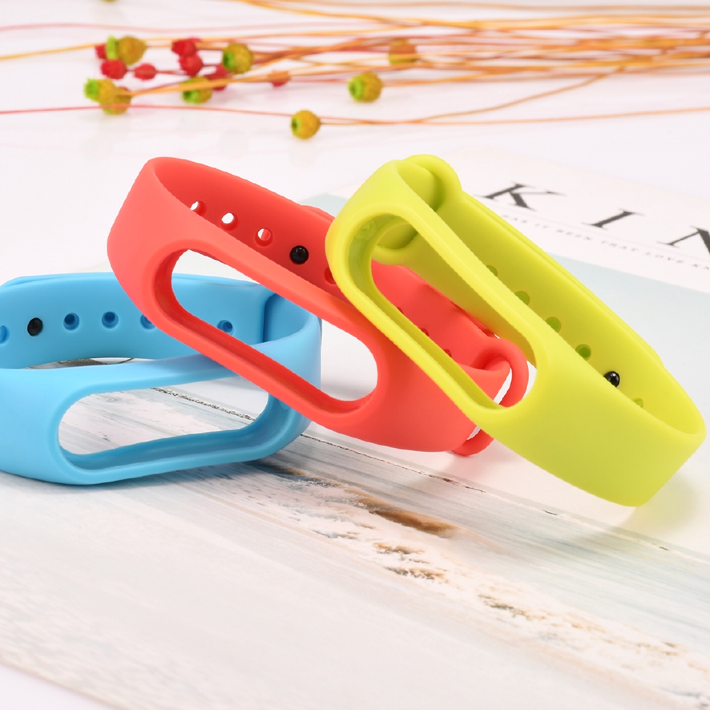 Dây đeo cao su thay thế cho Xiaomi Miband 2 chất lượng cao