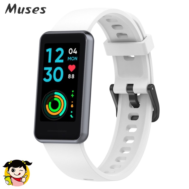 Dây Đeo Thay Thế Bằng Silicone Mềm Cho Đồng Hồ Thông Minh Realme Band2