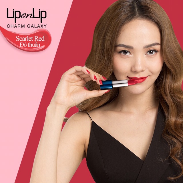 Son Lip On Lip Charm Galaxy đủ màu - không vỏ