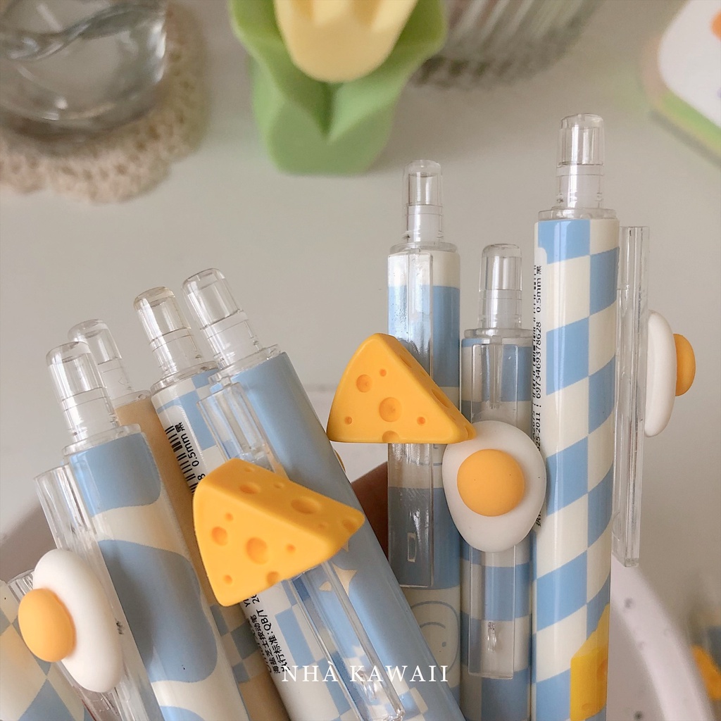 Bút gel nhanh khô Umei Cheese trứng phô mai siêu cute