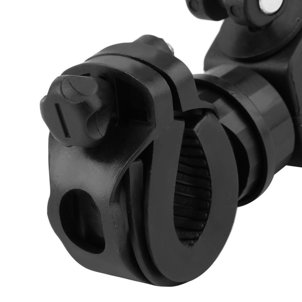 Kẹp đỡ đèn pin xe đạp xoay được 360 độ