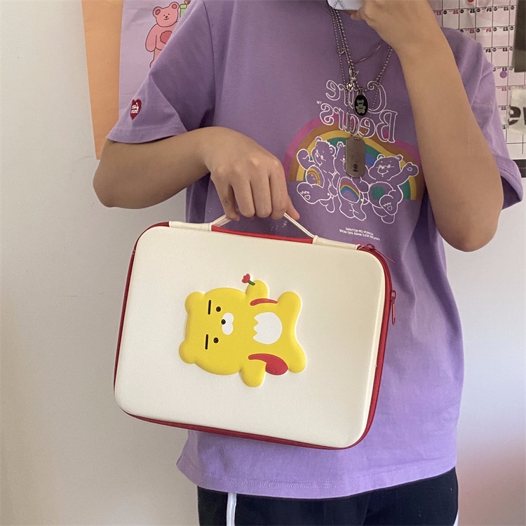 Túi Đựng laptop 9.7 10 13 inch Chống Sốc Họa Tiết Sư Tử Đáng Yêu Phong Cách Hàn Quốc Ốp