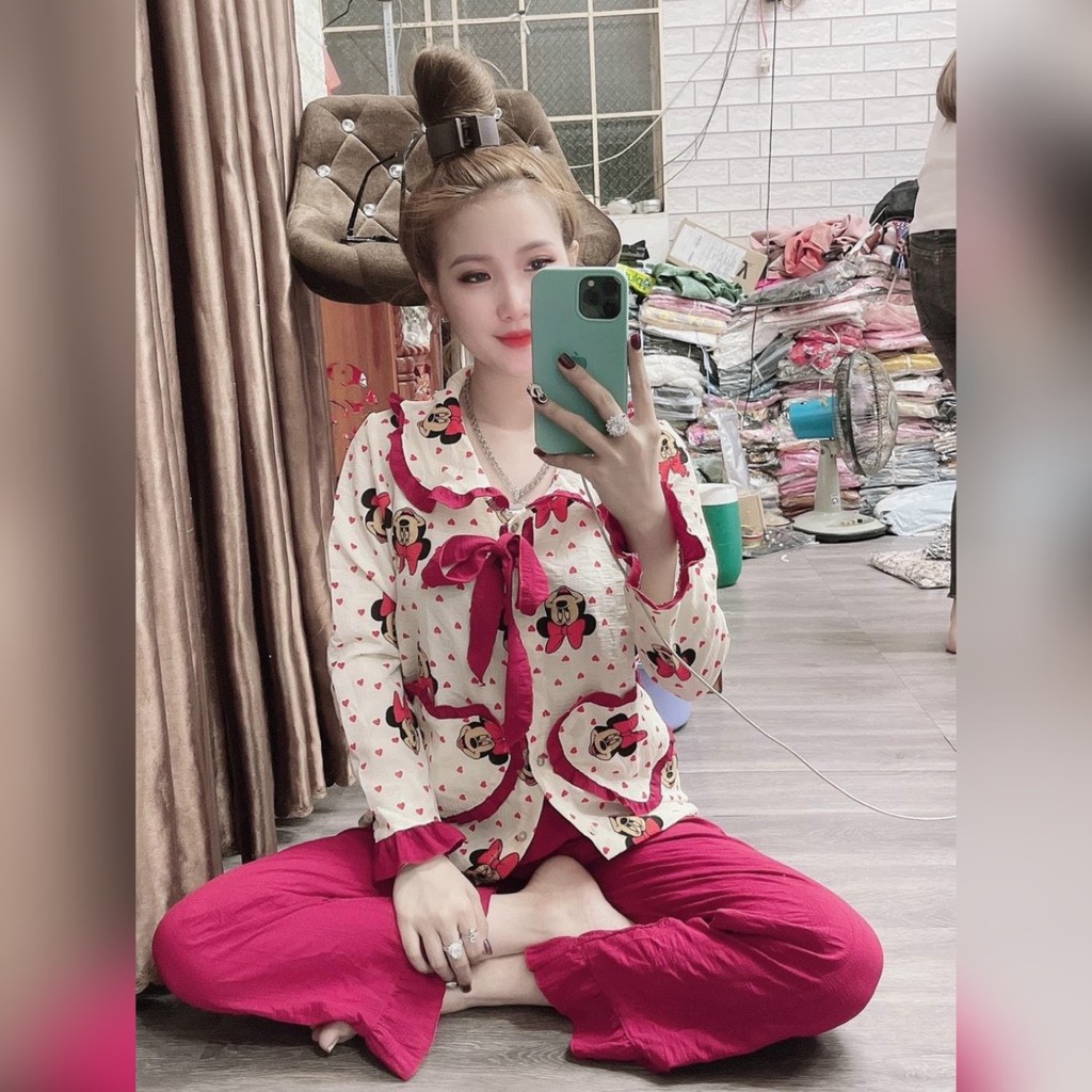 Sét bộ tay dài Mickey