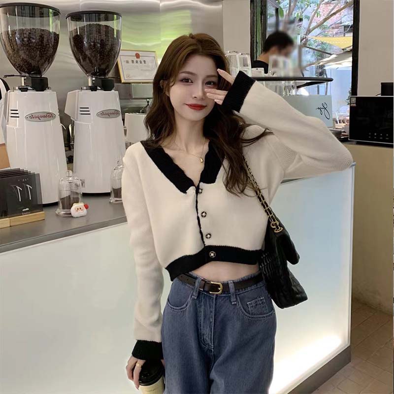 NRVP Áo len dài tay phong cách Hàn Quốc sành điệu dành cho nữ