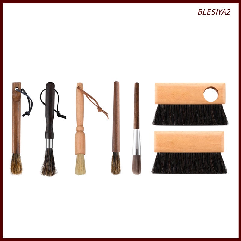 Bàn Chải Vệ Sinh Máy Xay Cà Phê Cán Gỗ Blesiya2