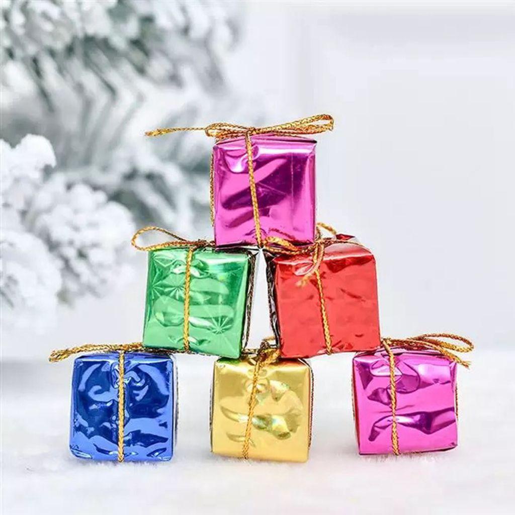 Phụ Kiện Treo Trang Trí Cây Thông Giáng Sinh Nhiều Màu Sắc