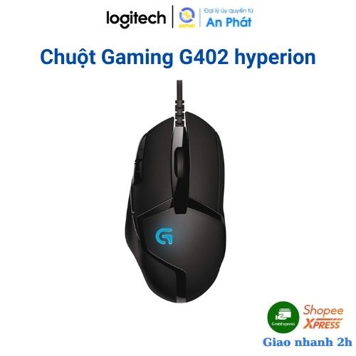 Chuột game Logitech G402 HYPERION FURY chính hãng BH 24 tháng