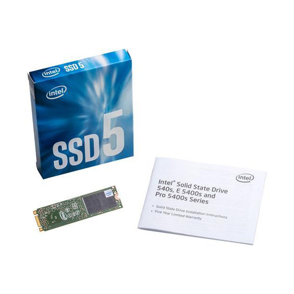 Ổ Cứng SSD Intel 540s Series M.2 2280 Sata III 180GB New BH 36 Tháng