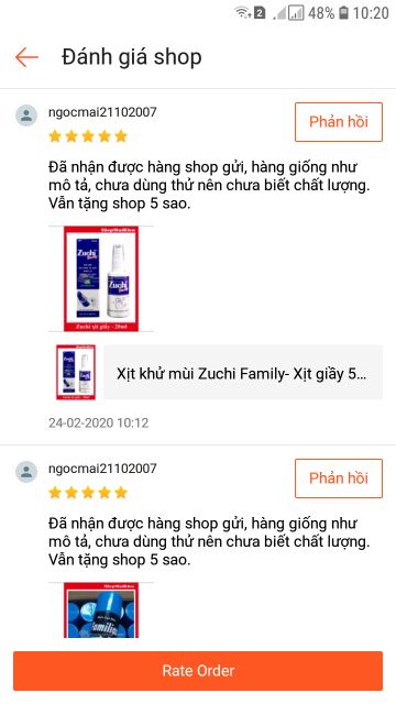 Xịt khử mùi Zuchi Family- Xịt giầy 50ML