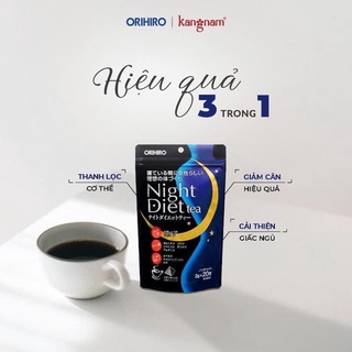 Trà gói hỗ trợ detox và giảm cân Nhật Bản