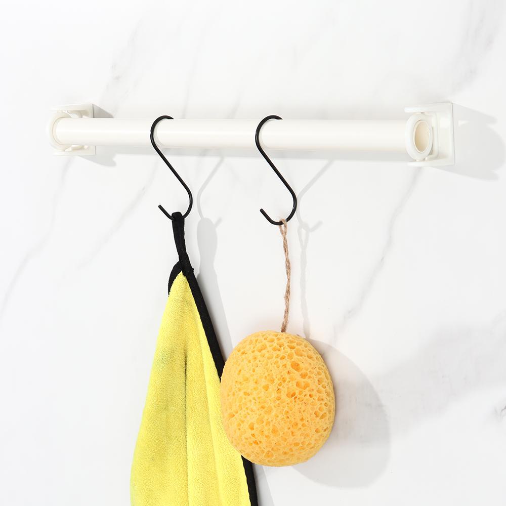 UUMIR Bộ 2 Giá Đỡ Treo Rèm Cửa Nhà Tắm Đa Năng Tùy Chỉnh Tiện Dụng